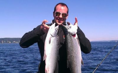 Coho Salmon Fishing in Puget Sound and Seattle