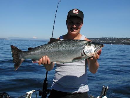 Seattle Salmon Charter Fishing