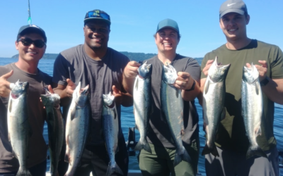 Seattle Salmon Fishing in June